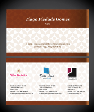 Business Card Design by joliau for Investeforma, SA | Design: #14419336