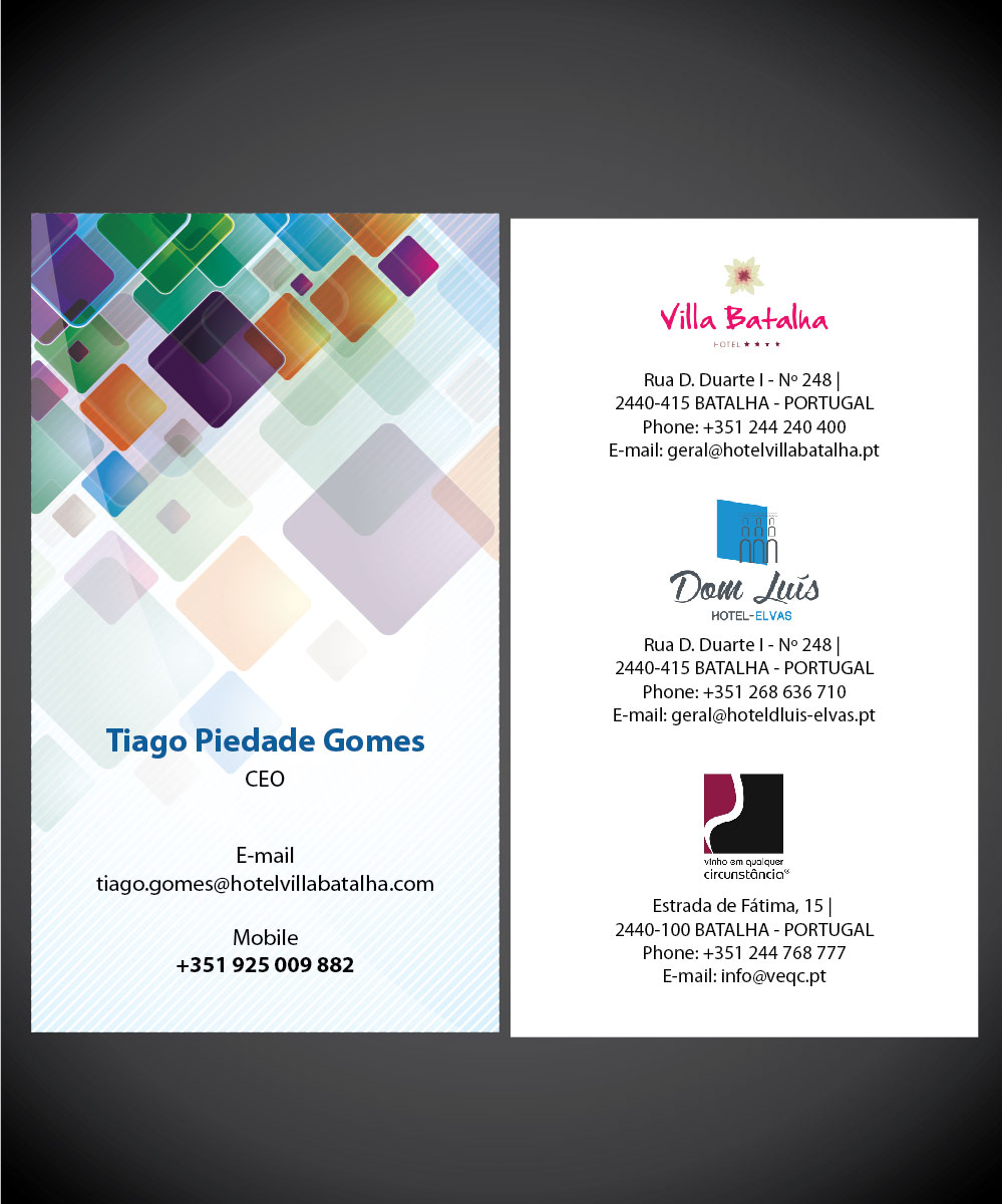 Business Card Design by joliau for Investeforma, SA | Design #14419337