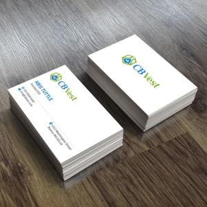 Business Card for CB Vest - A cannabis publication for executives. | Visitenkarten-Design von Creative Jiniya