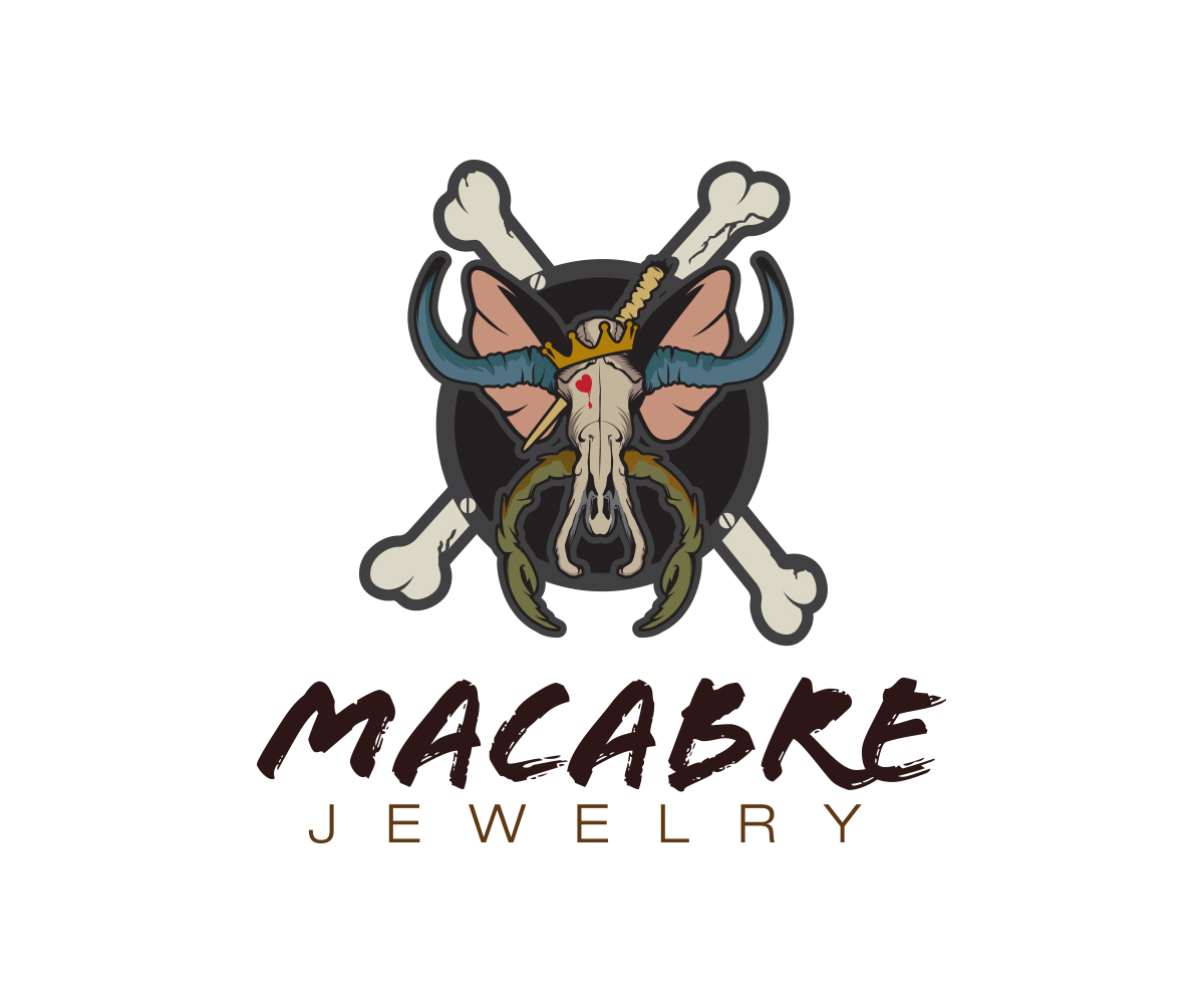 Logo Design by benito for Macabre Jewelry | Design #14446384