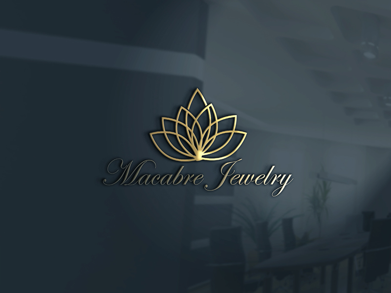 Logo Design by mojibur1993 for Macabre Jewelry | Design #14421913
