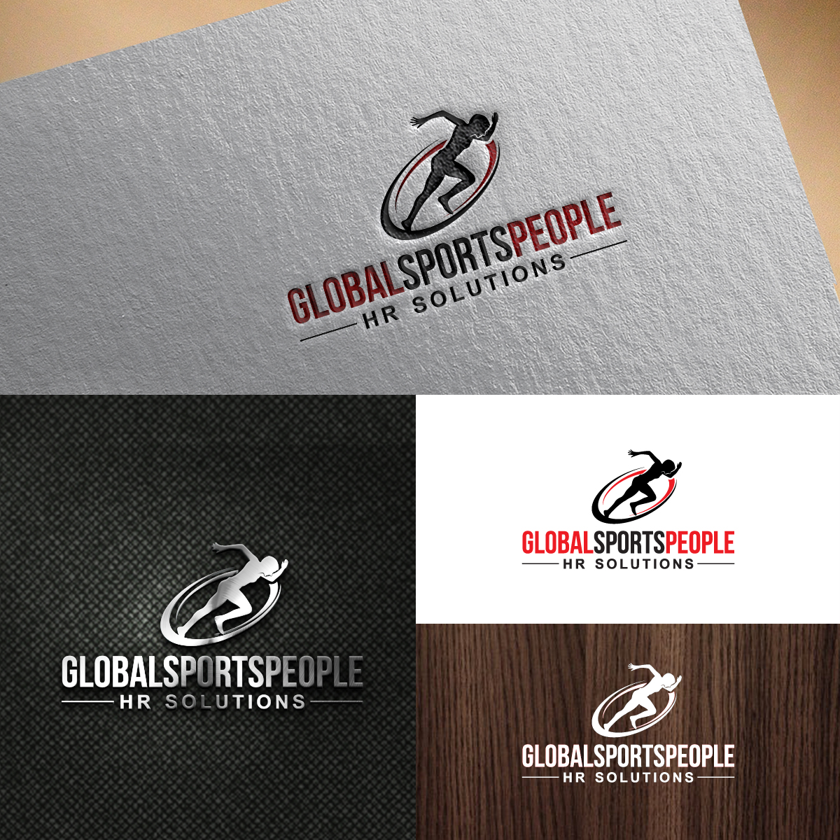 Logo Design by webeezine for GlobalSportsJobs | Design #14565060