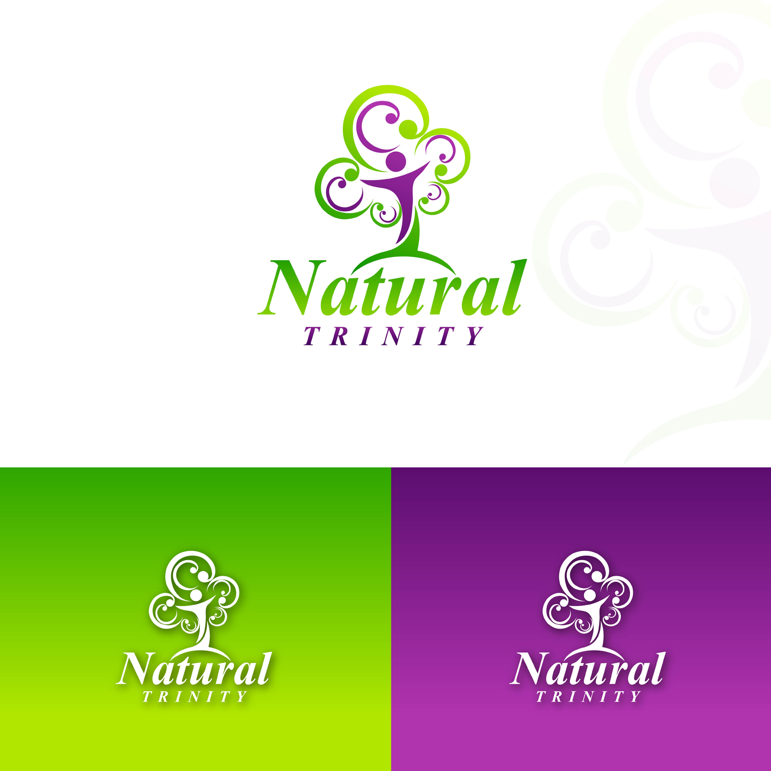 Logo Design by Next Screen Infotech for Natural Trinity | Design #14445412