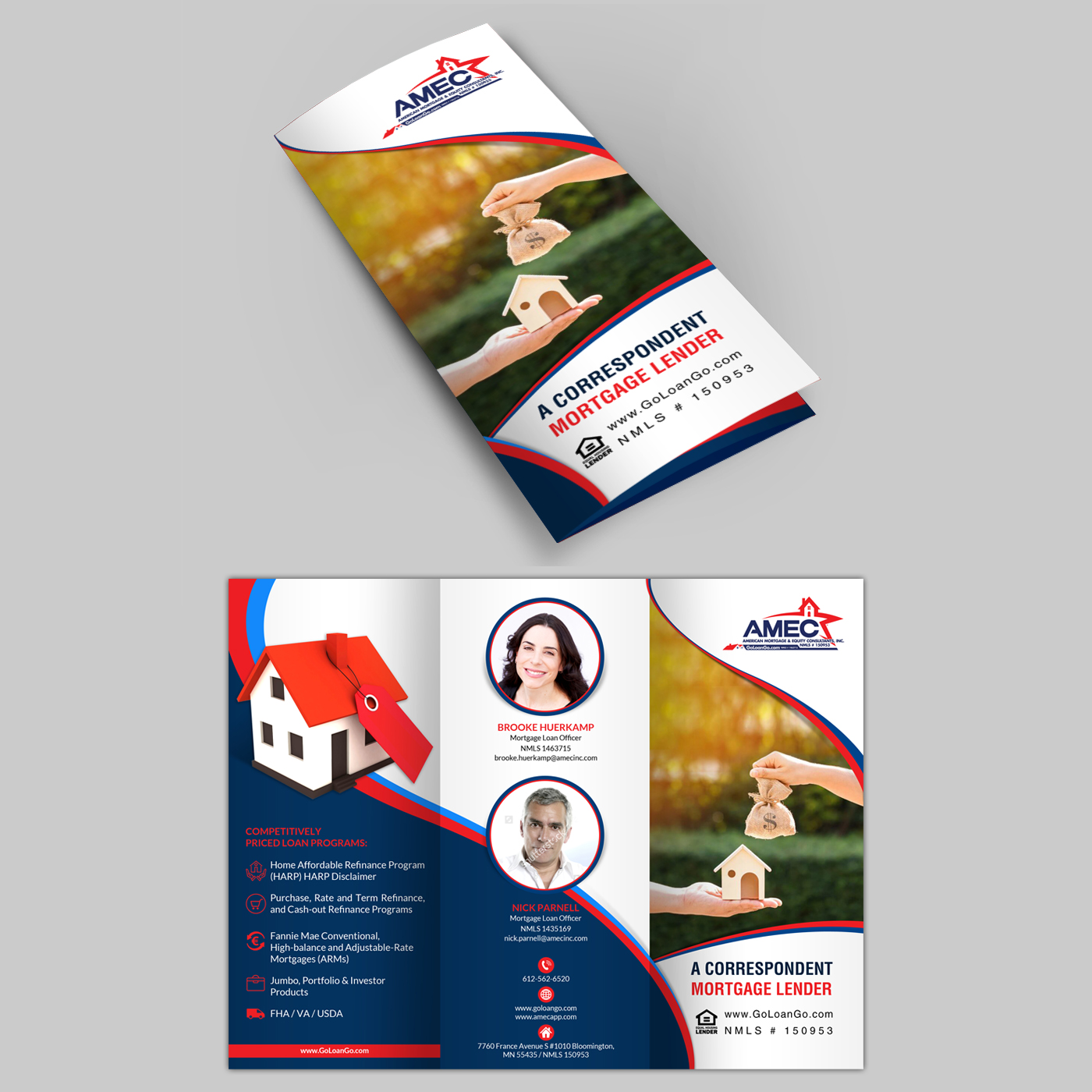 Flyer-Design von debdesign für AMEC Mortgage | Design #14436133