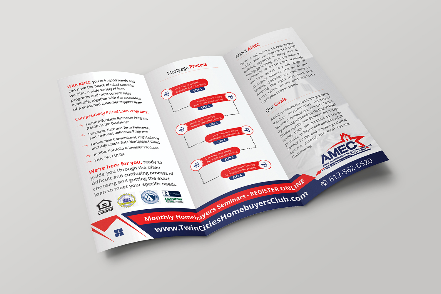 Flyer-Design von ecorokerz für AMEC Mortgage | Design #14438298