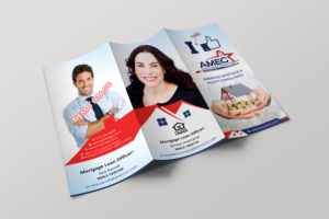 Mortgage Loan Officer Tri-Fold Brochure | Diseño de Flyer por ecorokerz