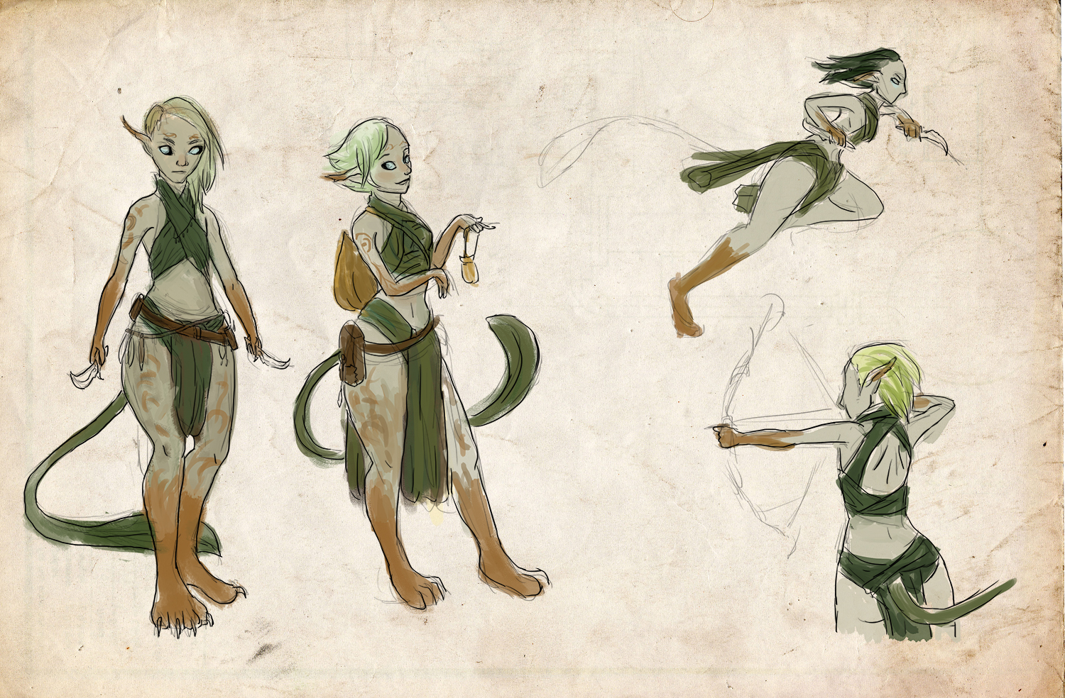 Character Design by carmencastroarroyo for Sparrow Enterprises, Inc. | Design #14461182
