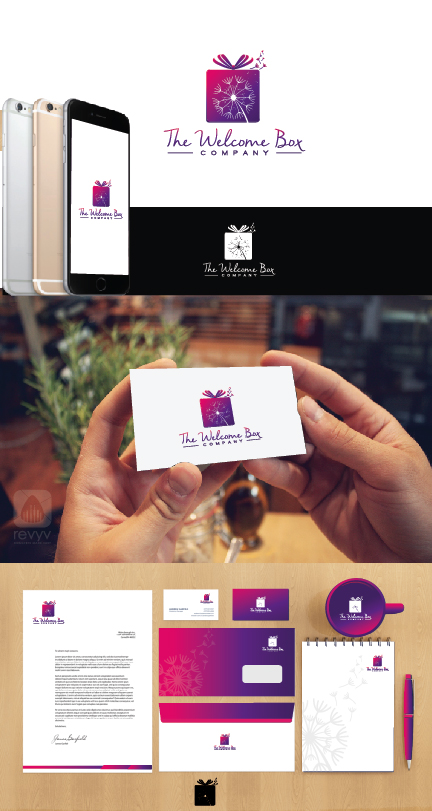 Logo Design by debdesign for The Welcome Box Company | Design #14476276