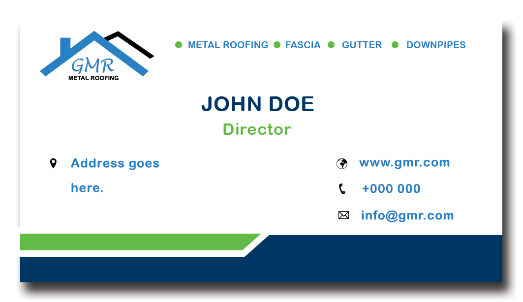 Business Card Design by Adylhere for Geddes Metal Roofing | Design #2540211