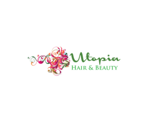 Logo Design by joliau for Utopia Hair & Beauty | Design: #14468171