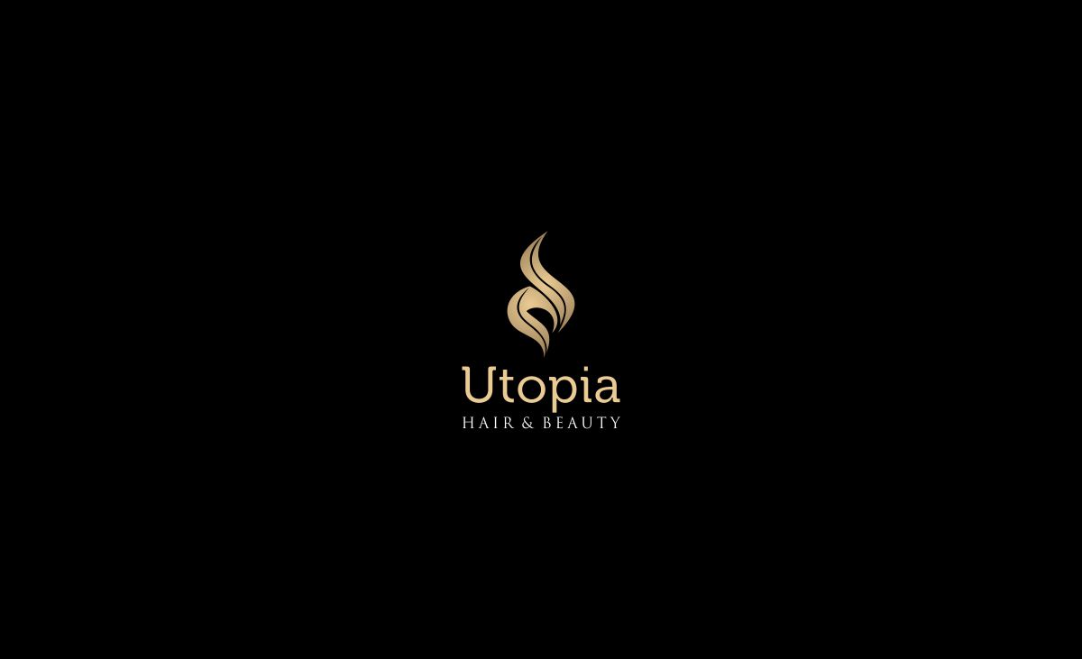 Logo Design by laceymosleyy for Utopia Hair & Beauty | Design #14549479