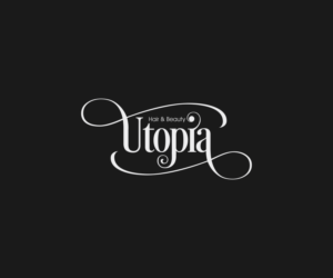 Logo Design by Pak We for Utopia Hair & Beauty | Design #14548888