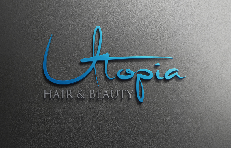 Logo Design by Mehedi Hasan ™ for Utopia Hair & Beauty | Design #14472250