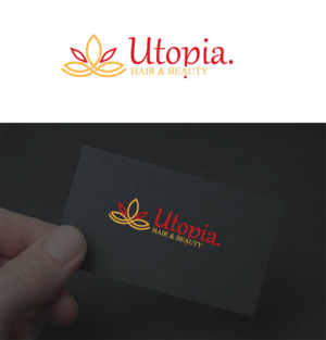 Logo Design by abstraxt for Utopia Hair & Beauty | Design: #14451490