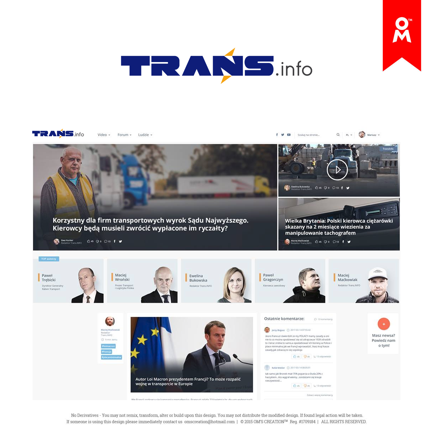 Logo-Design von Omee für Logintrans Sp. z o.o. | Design #14438807