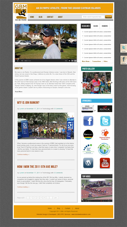 Web Design by BrandWeb for this project | Design #559548