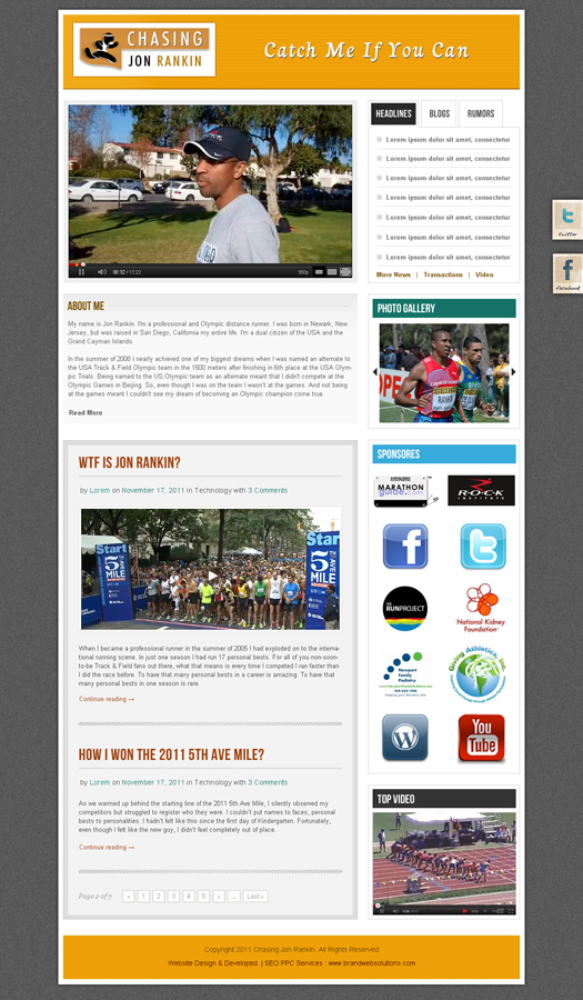 Web Design par BrandWeb pour ce projet | Design #562609