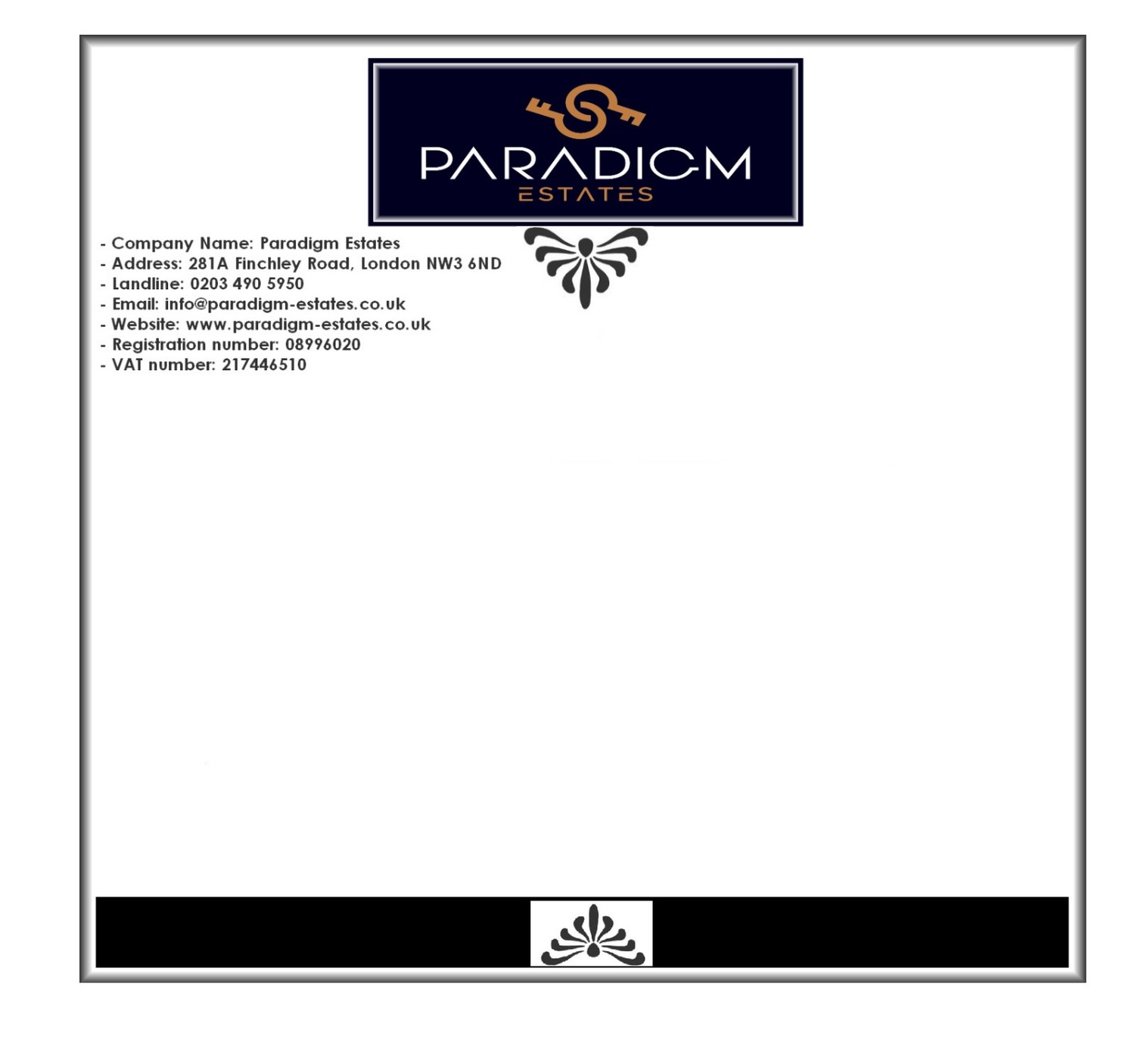 Stationery Design by designerone for Plasso | Design #14446851