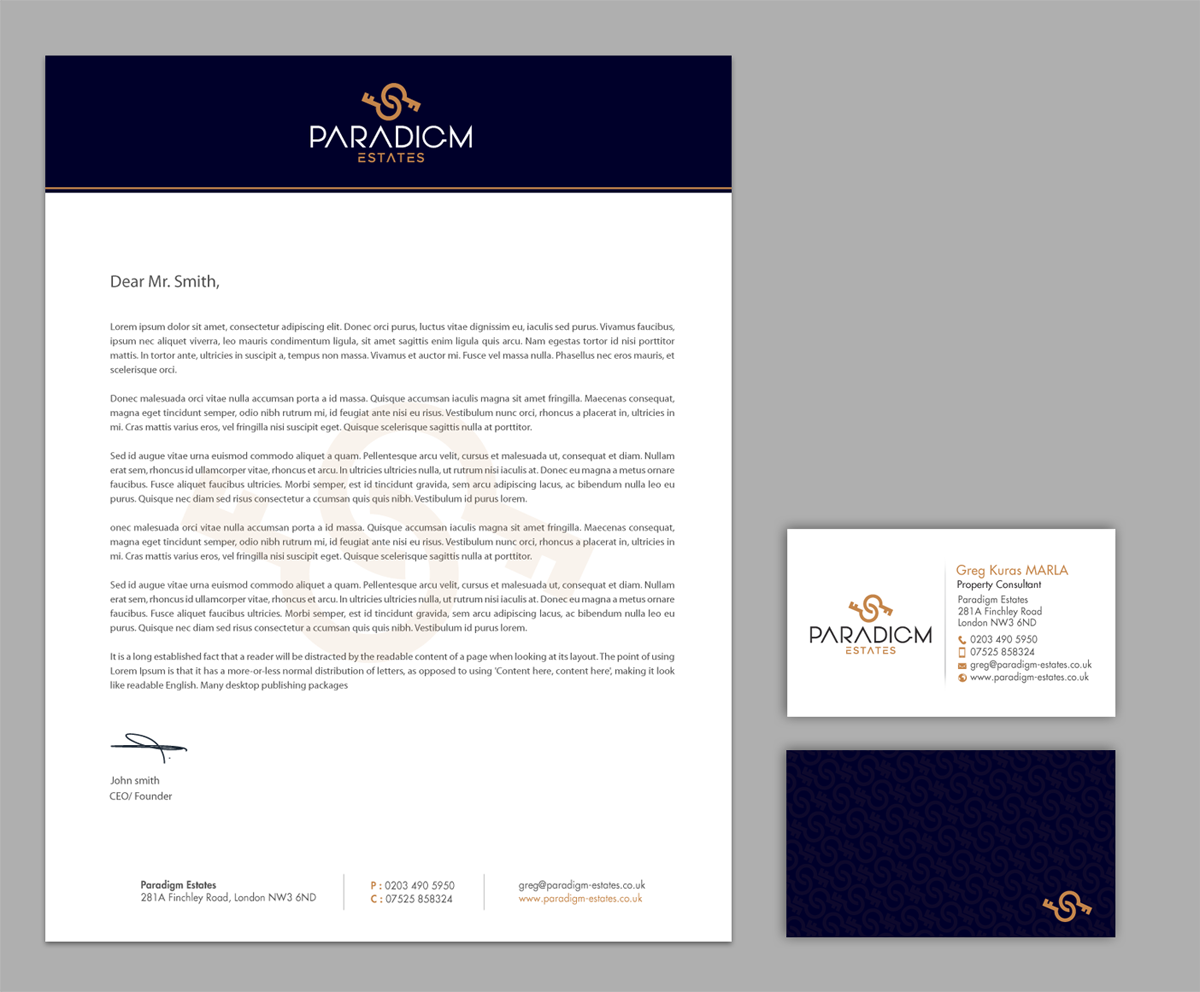 Stationery Design by chandrayaan.creative for Plasso | Design #14449185