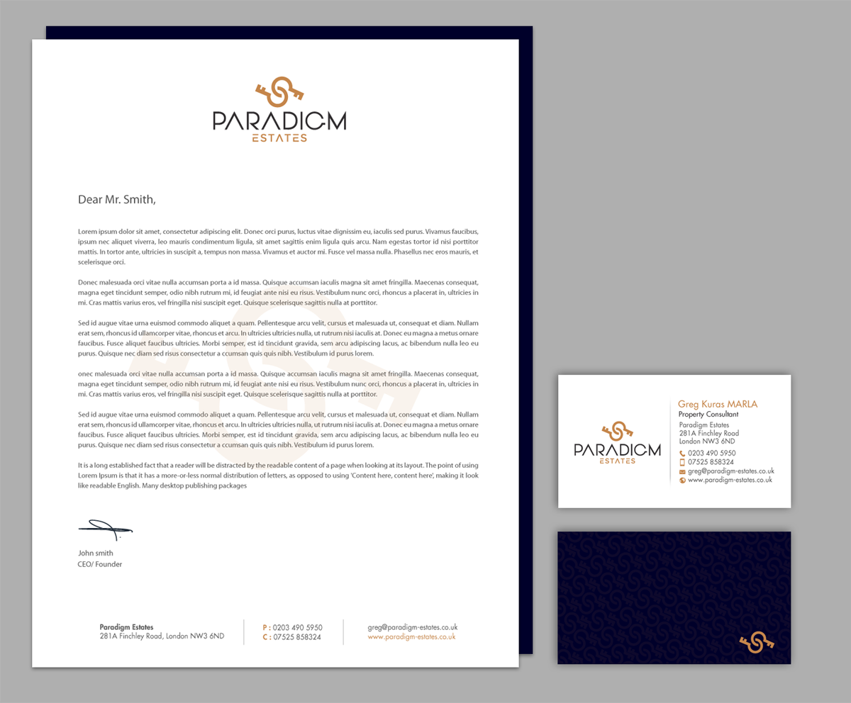 Stationery Design by chandrayaan.creative for Plasso | Design #14449186