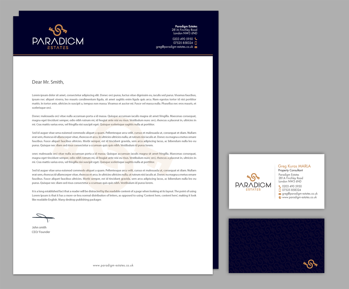 Stationery Design by chandrayaan.creative for Plasso | Design #14449187