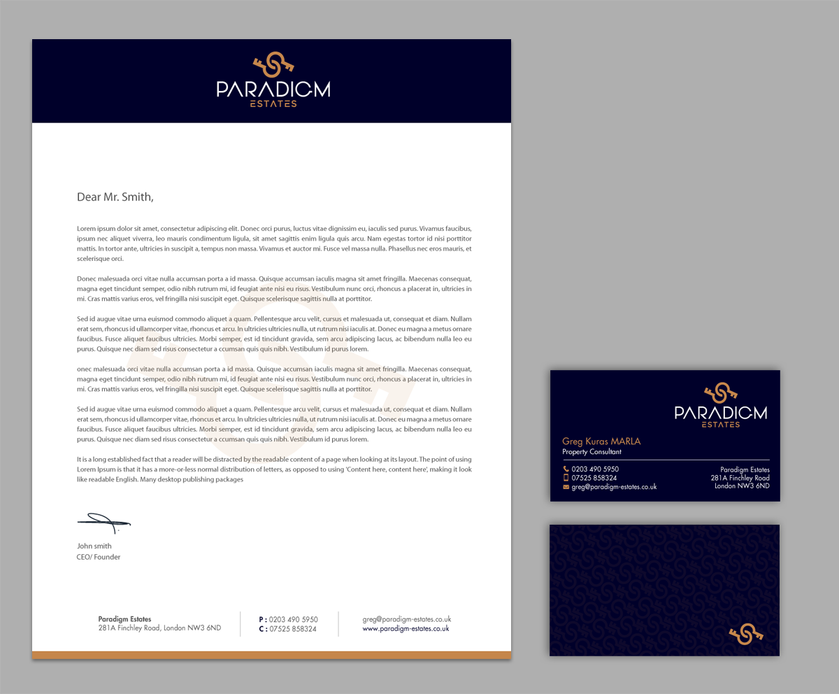 Stationery Design by chandrayaan.creative for Plasso | Design #14449214