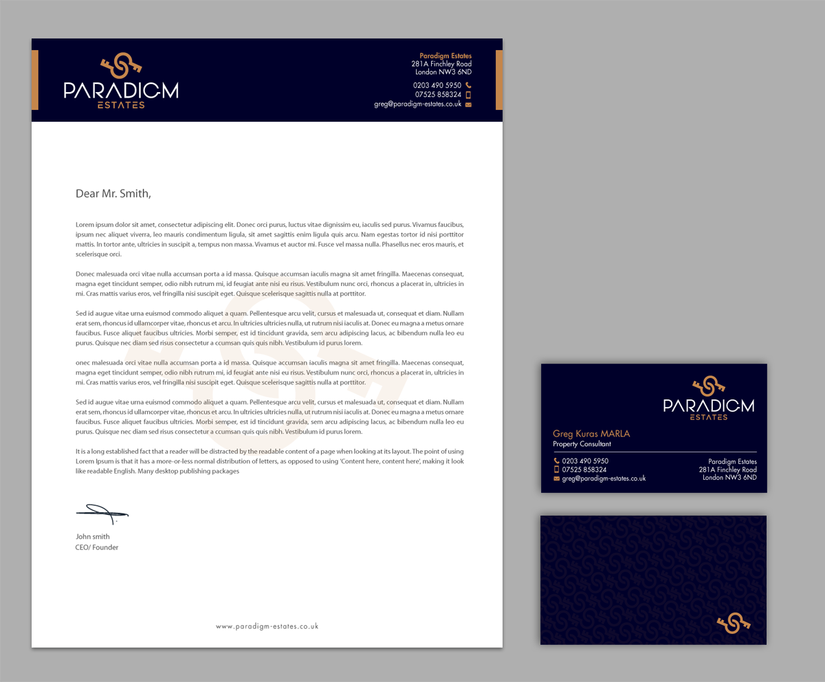 Stationery Design by chandrayaan.creative for Plasso | Design #14449215