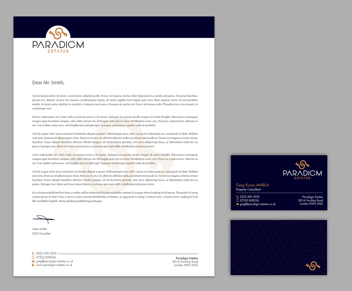 Stationery Design by chandrayaan.creative for Plasso | Design #14449225