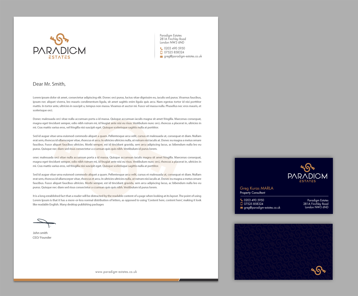 Stationery Design by chandrayaan.creative for Plasso | Design #14449226