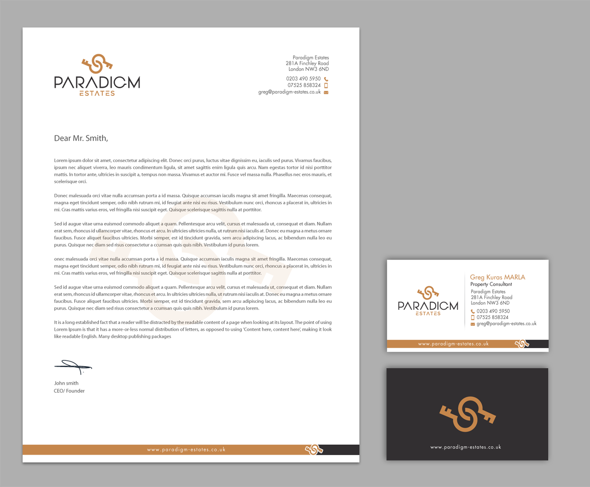 Stationery Design by chandrayaan.creative for Plasso | Design #14449234