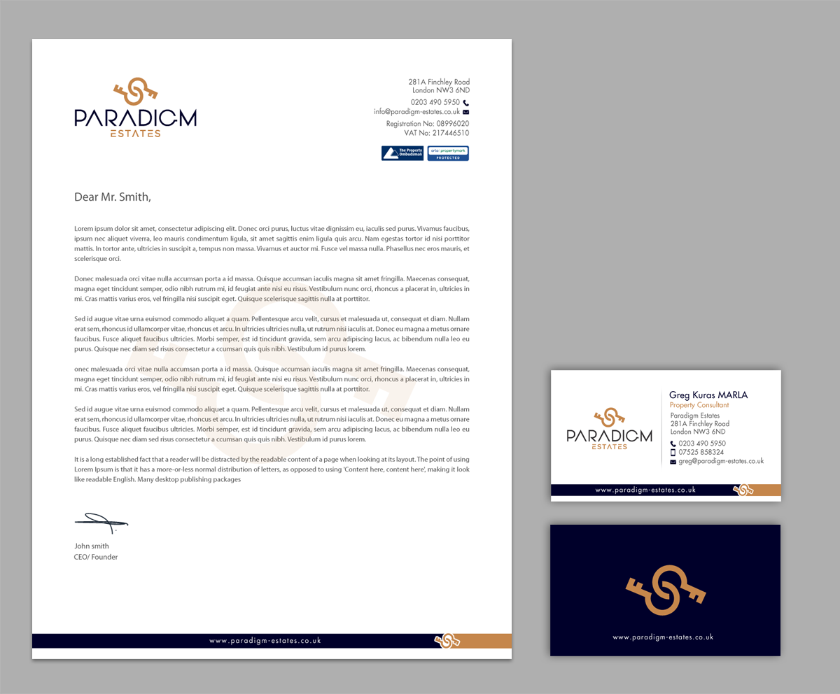 Stationery Design by chandrayaan.creative for Plasso | Design #14477430