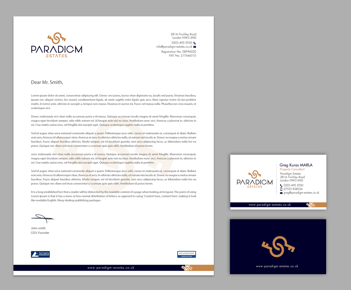 Stationery Design by chandrayaan.creative for Plasso | Design #14477431