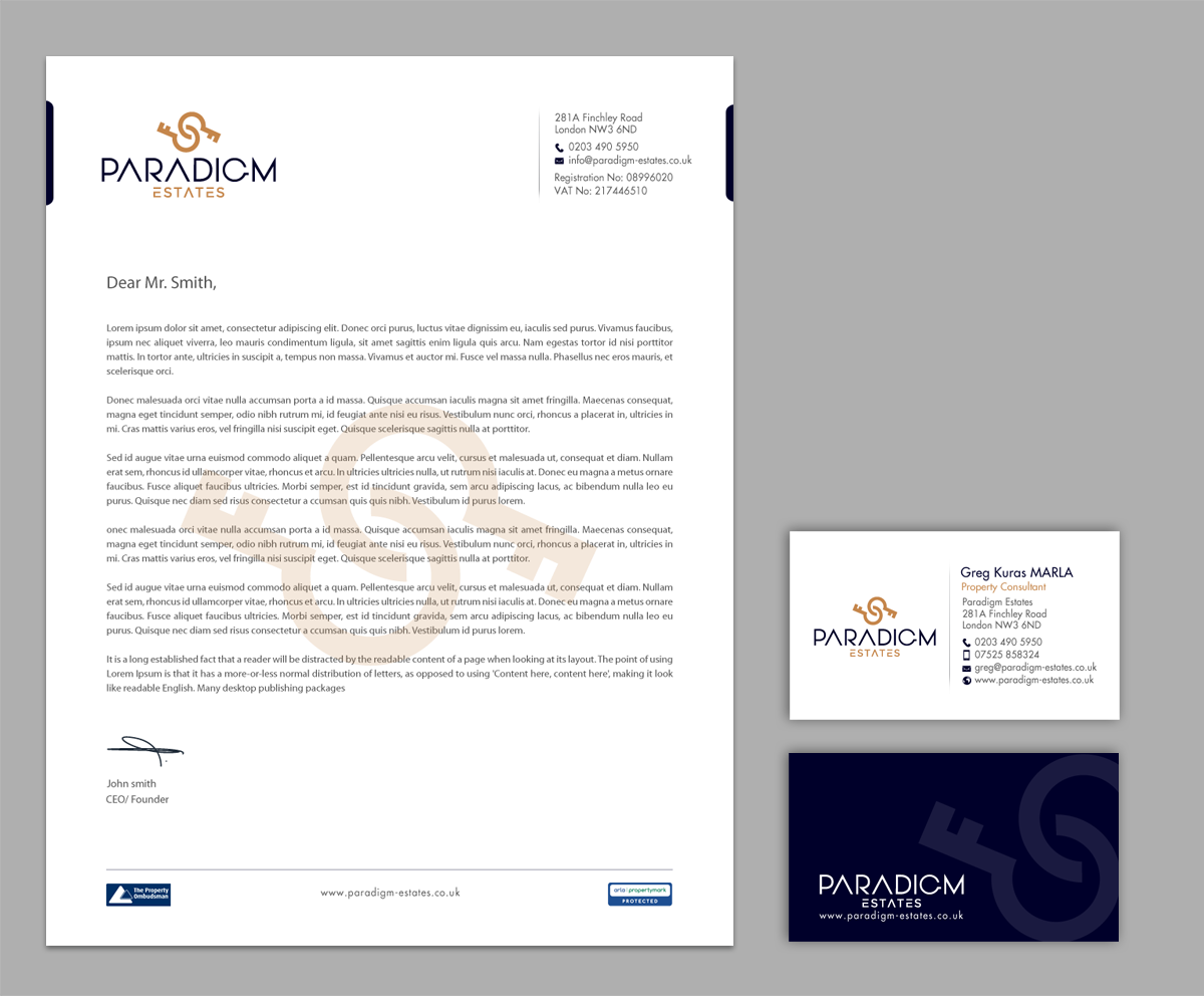 Stationery Design by chandrayaan.creative for Plasso | Design #14477433