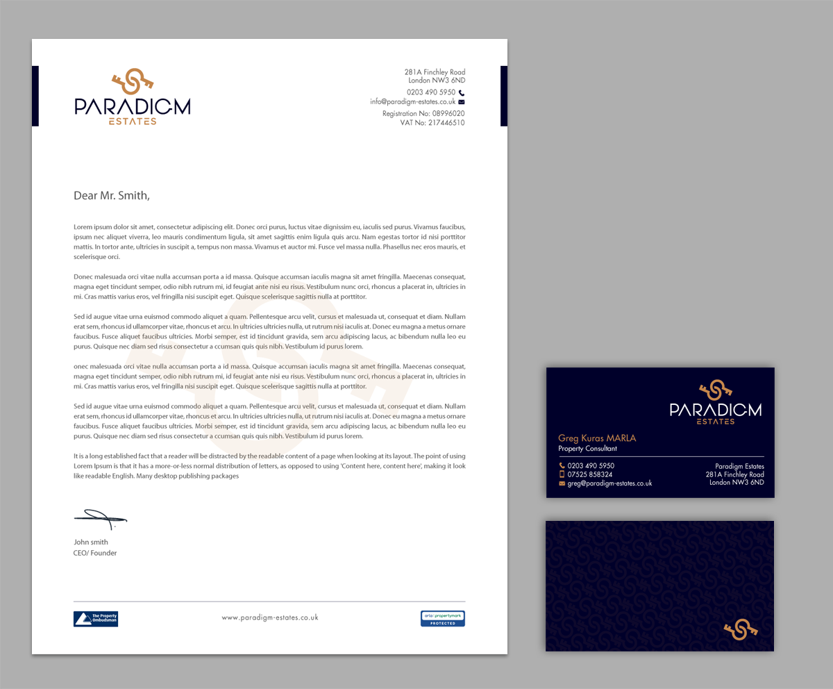 Stationery Design by chandrayaan.creative for Plasso | Design #14477453