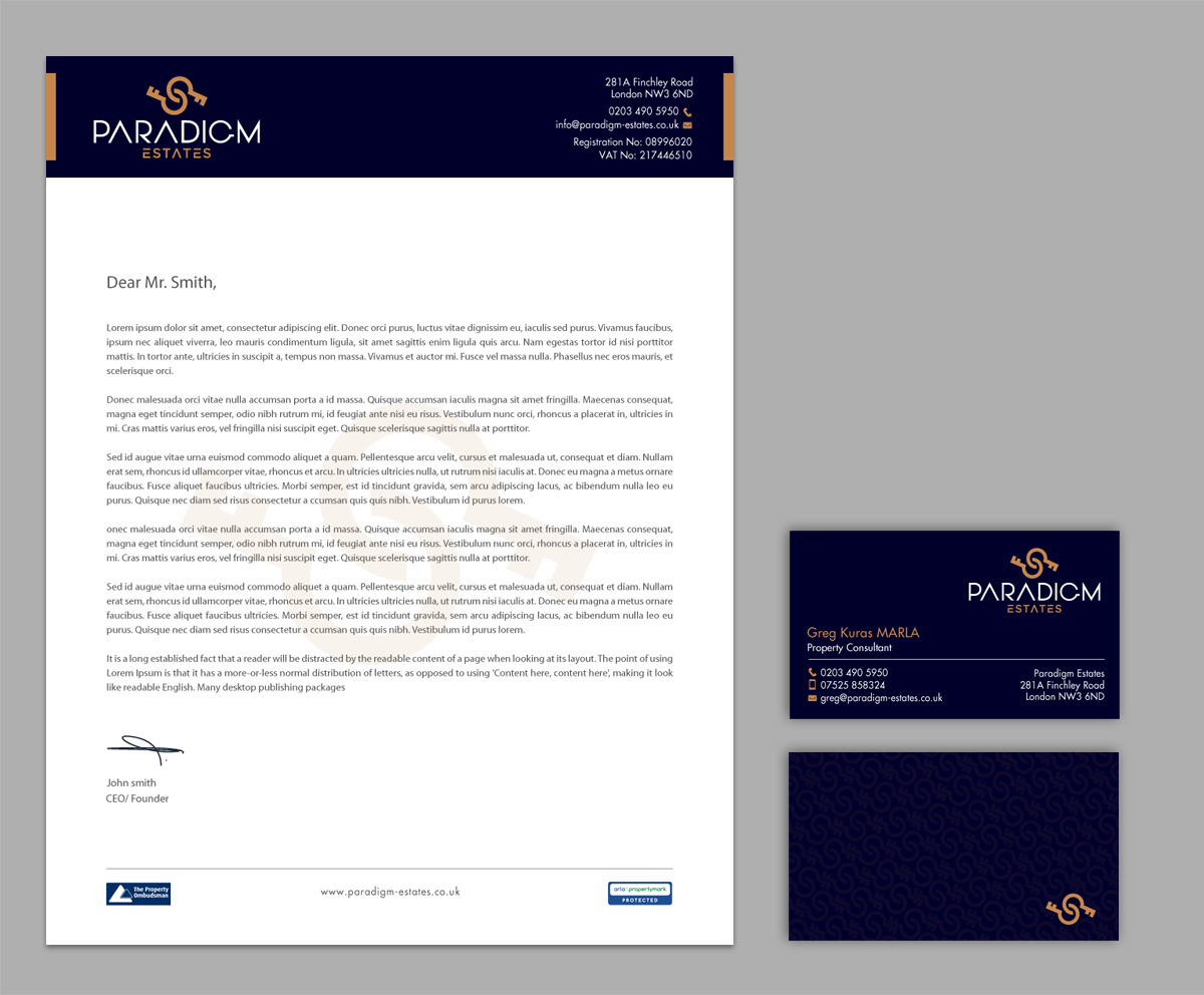 Stationery Design by chandrayaan.creative for Plasso | Design #14477455