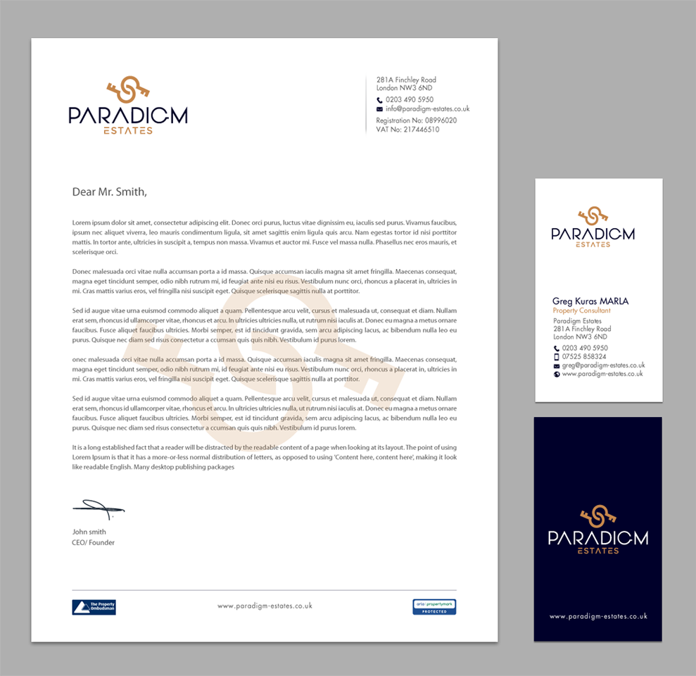 Stationery Design by chandrayaan.creative for Plasso | Design #14477467