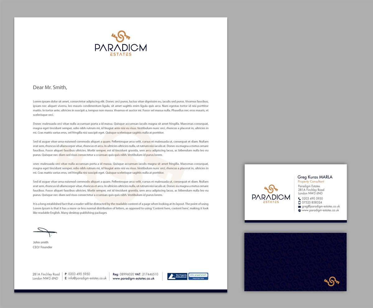 Stationery Design by chandrayaan.creative for Plasso | Design #14477468