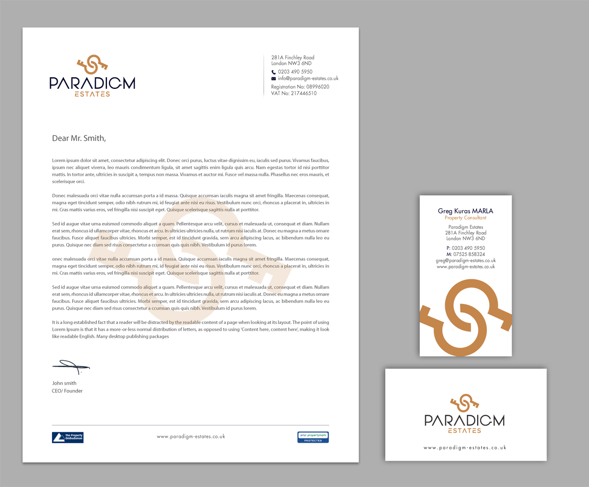 Stationery Design by chandrayaan.creative for Plasso | Design #14477470