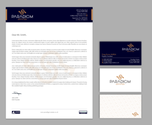Stationery Design by chandrayaan.creative for Plasso | Design: #14514430