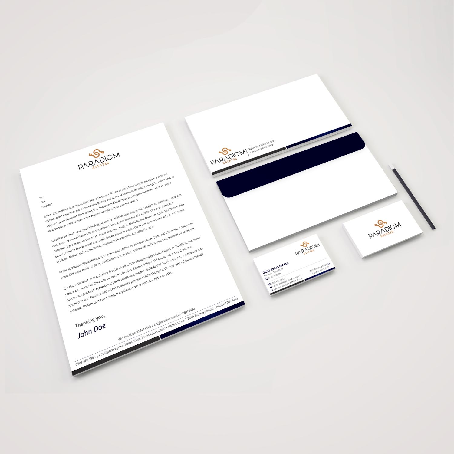 Stationery Design by Creative Jiniya for Plasso | Design #14442289
