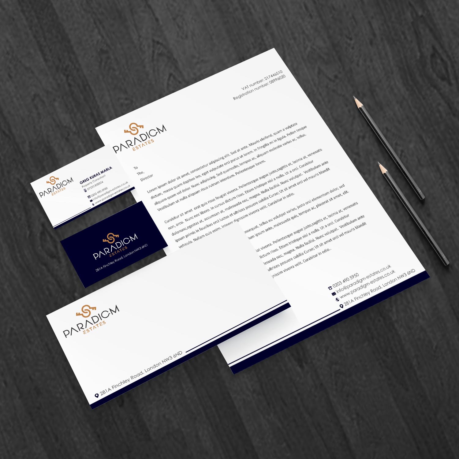 Stationery Design by Creative Jiniya for Plasso | Design #14442290
