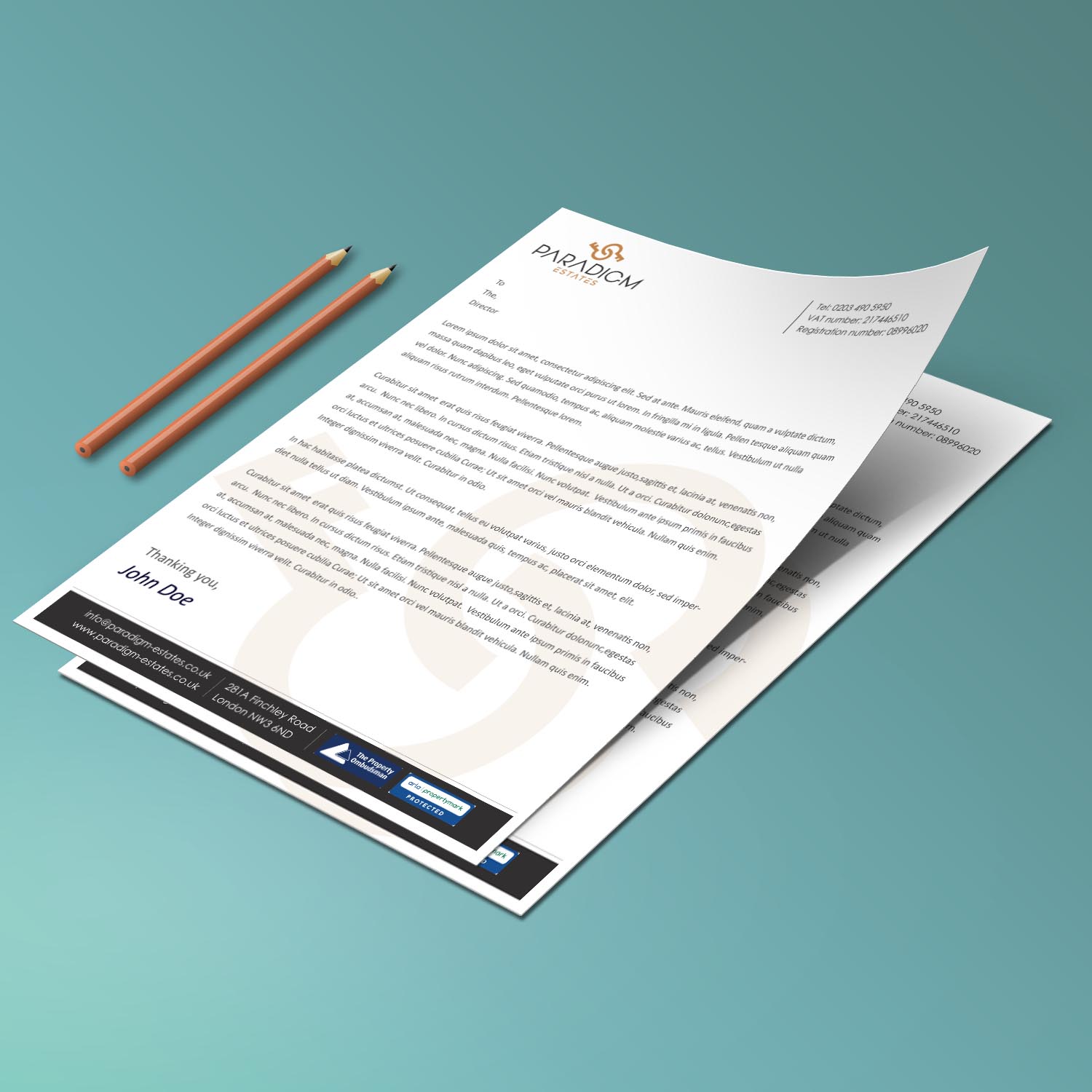 Stationery Design by Creative Jiniya for Plasso | Design #14460561