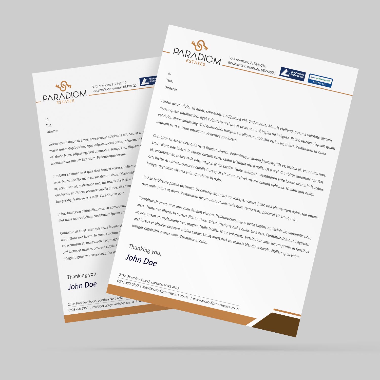 Stationery Design by Creative Jiniya for Plasso | Design #14460562