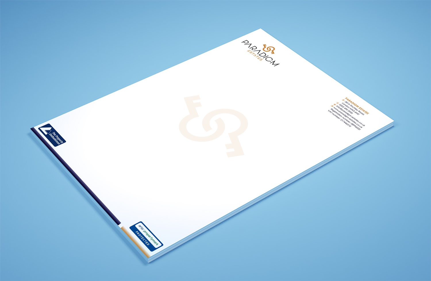 Stationery Design by Petter Goms for Plasso | Design #14461918