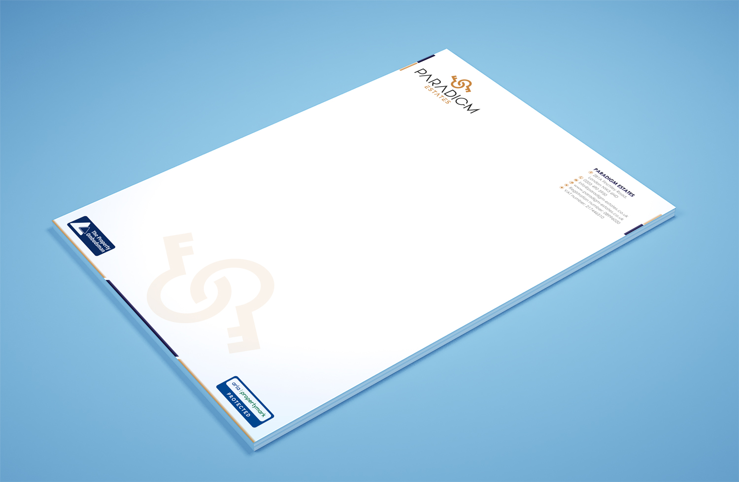 Stationery Design by Petter Goms for Plasso | Design #14464145