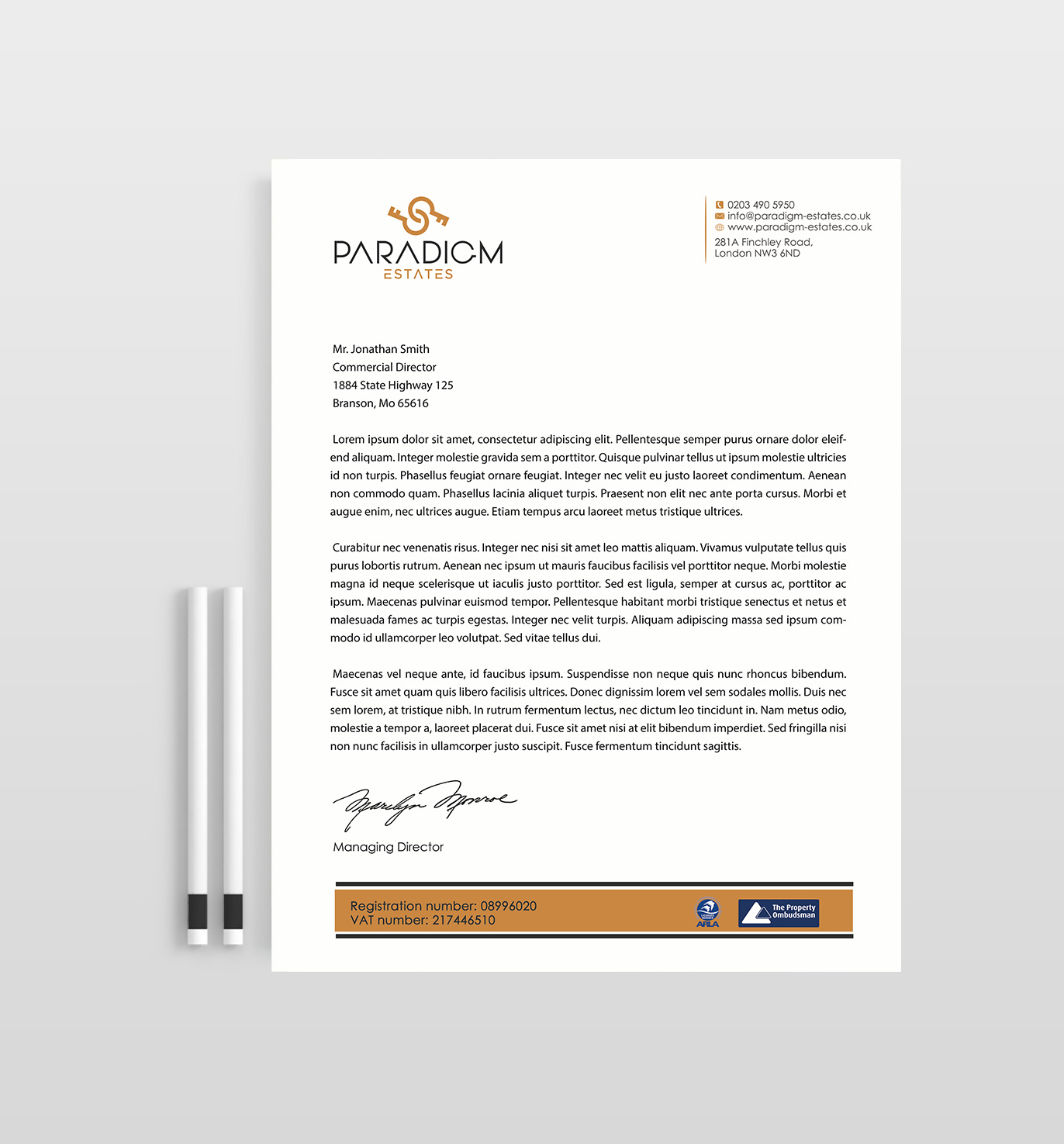 Stationery Design by Designs 2019 for Plasso | Design #14447282