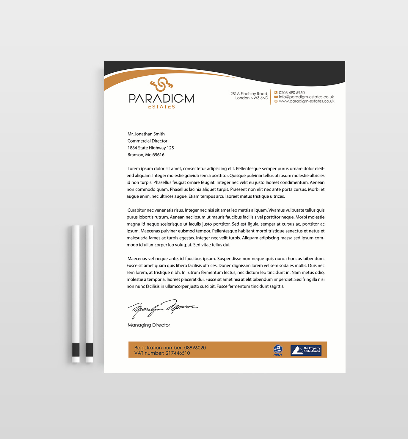 Stationery Design by Designs 2019 for Plasso | Design #14447313