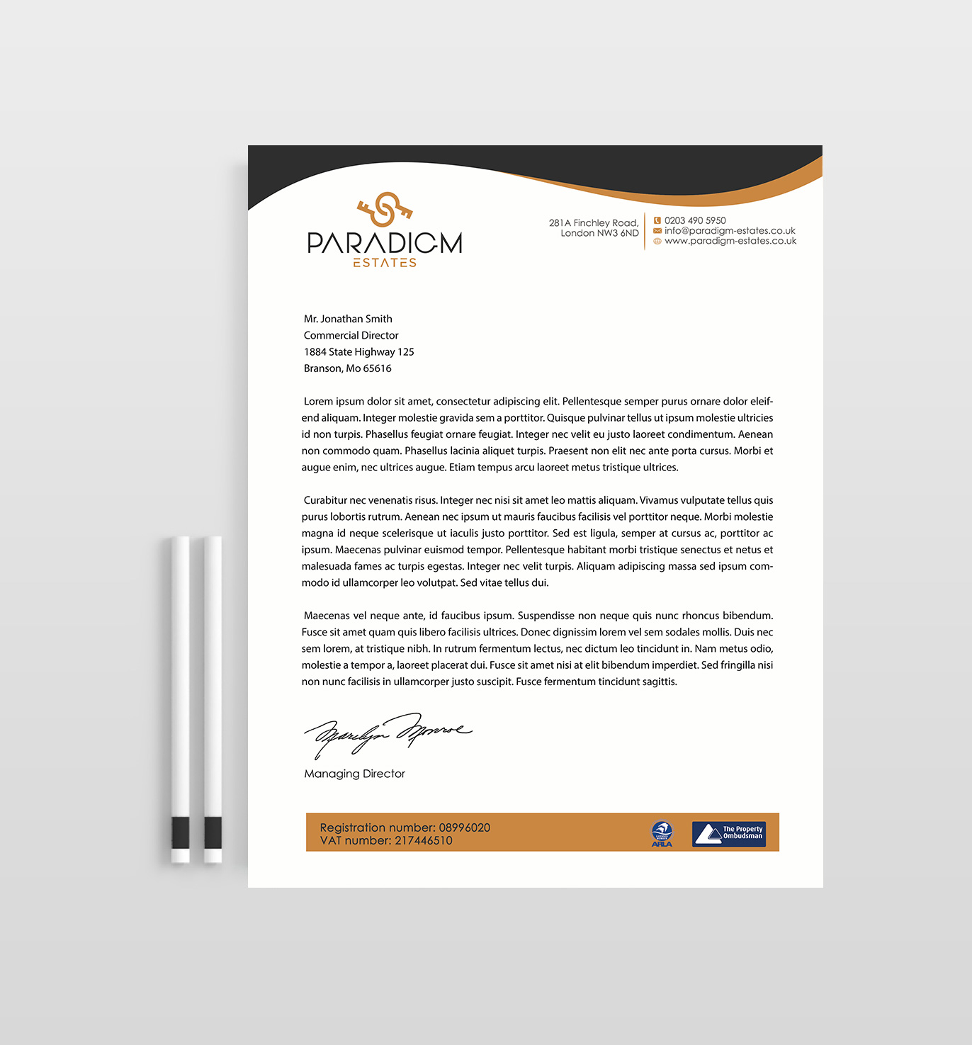 Stationery Design by Designs 2019 for Plasso | Design #14447314