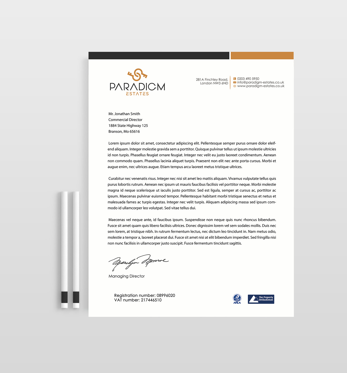 Stationery Design by Designs 2019 for Plasso | Design #14447317