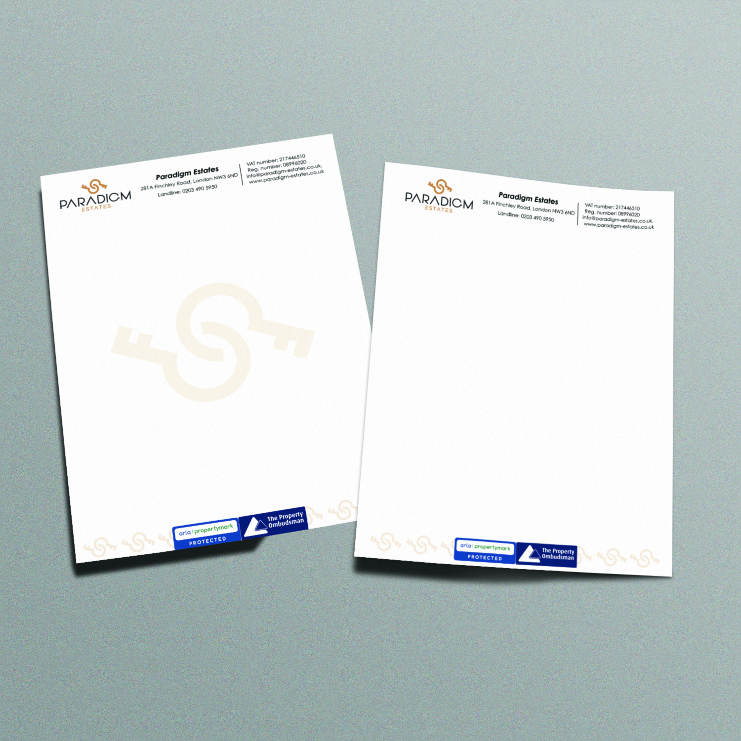 Stationery Design by Stankovic Katarina for Plasso | Design #14496852